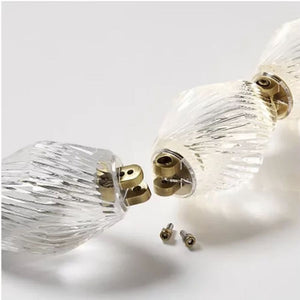 Collier Glass String Chandelier-Vancei