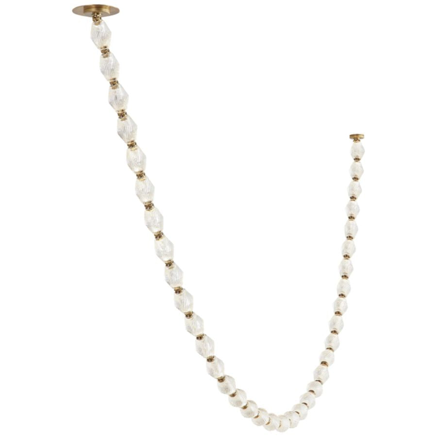 Collier Glass String Chandelier-Vancei