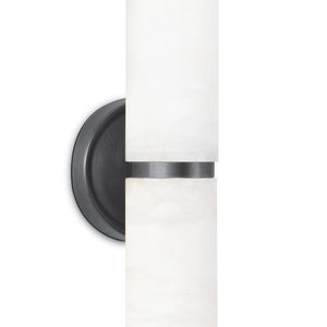 Salon Alabaster Large Sconce - Oasislives