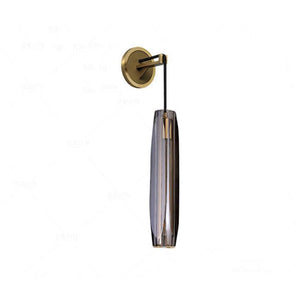 Mingo Crystal Pendant Shade Wall Sconce-Vancei