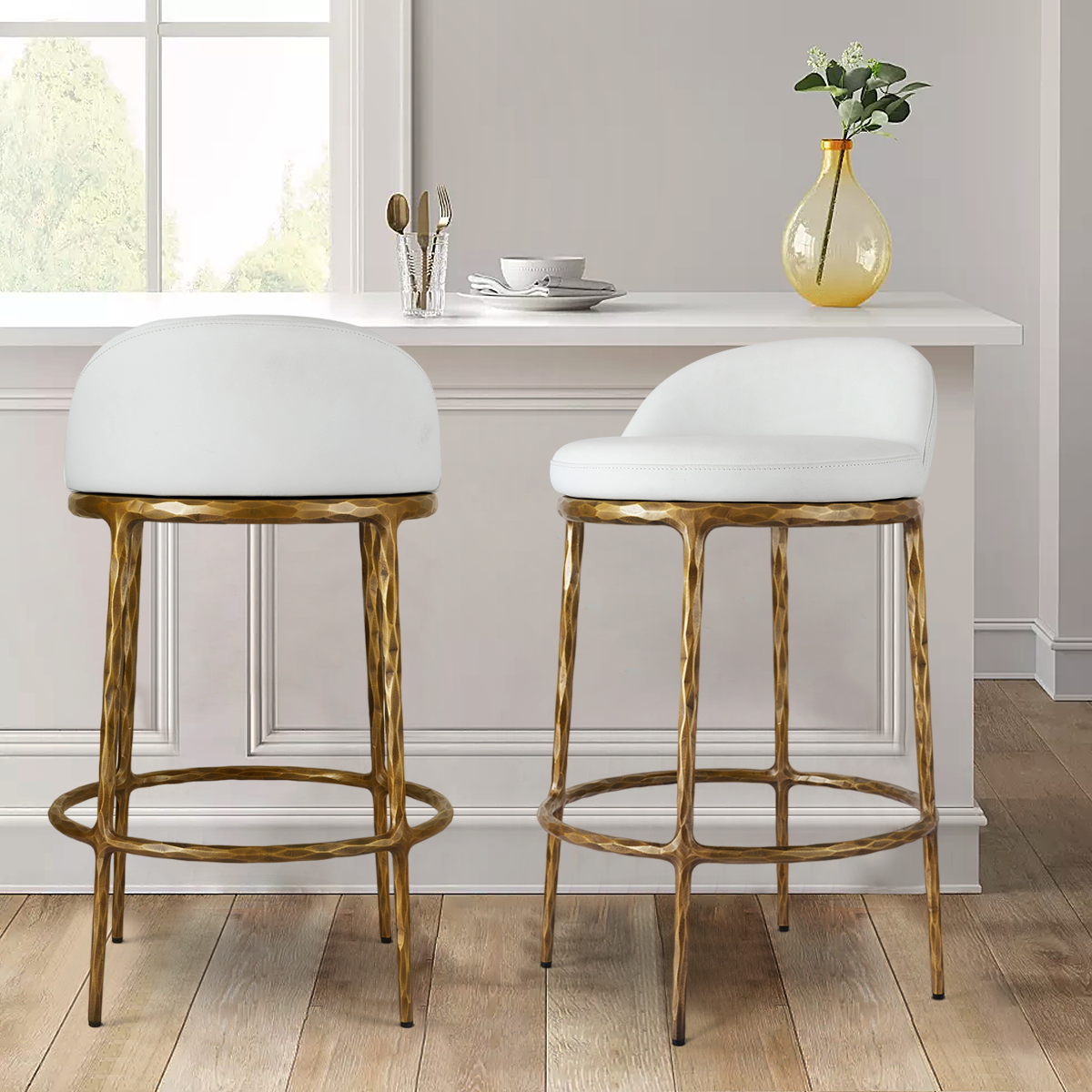 Thaddies Bar Counter Stool 31''H-Vancei