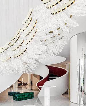 Tiered Palmette Chandelier-Vancei