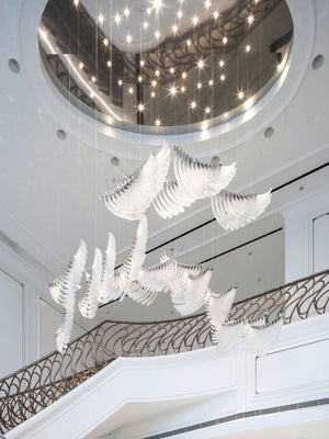 Tiered Palmette Chandelier-Vancei
