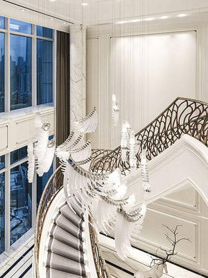 Tiered Palmette Chandelier-Vancei