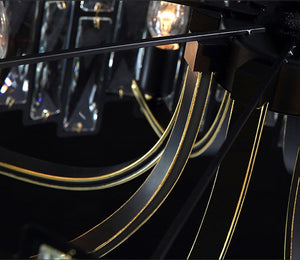 Palo Crystal Round Chandelier-Vancei