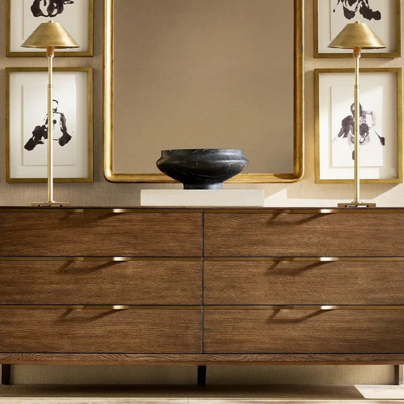 Warren 6-Drawer Dresser 72"W-Vancei
