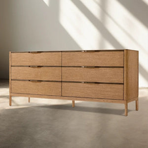 Warren 6-Drawer Dresser 72"W-Vancei