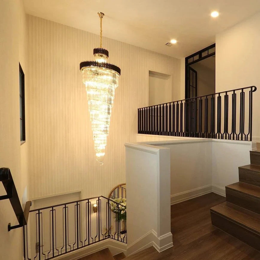 Cyrus Multiple Tier Crystal Chandelier-Vancei