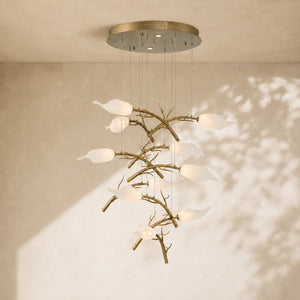 Matera Integrated LED Grand Chandelier 10-Light