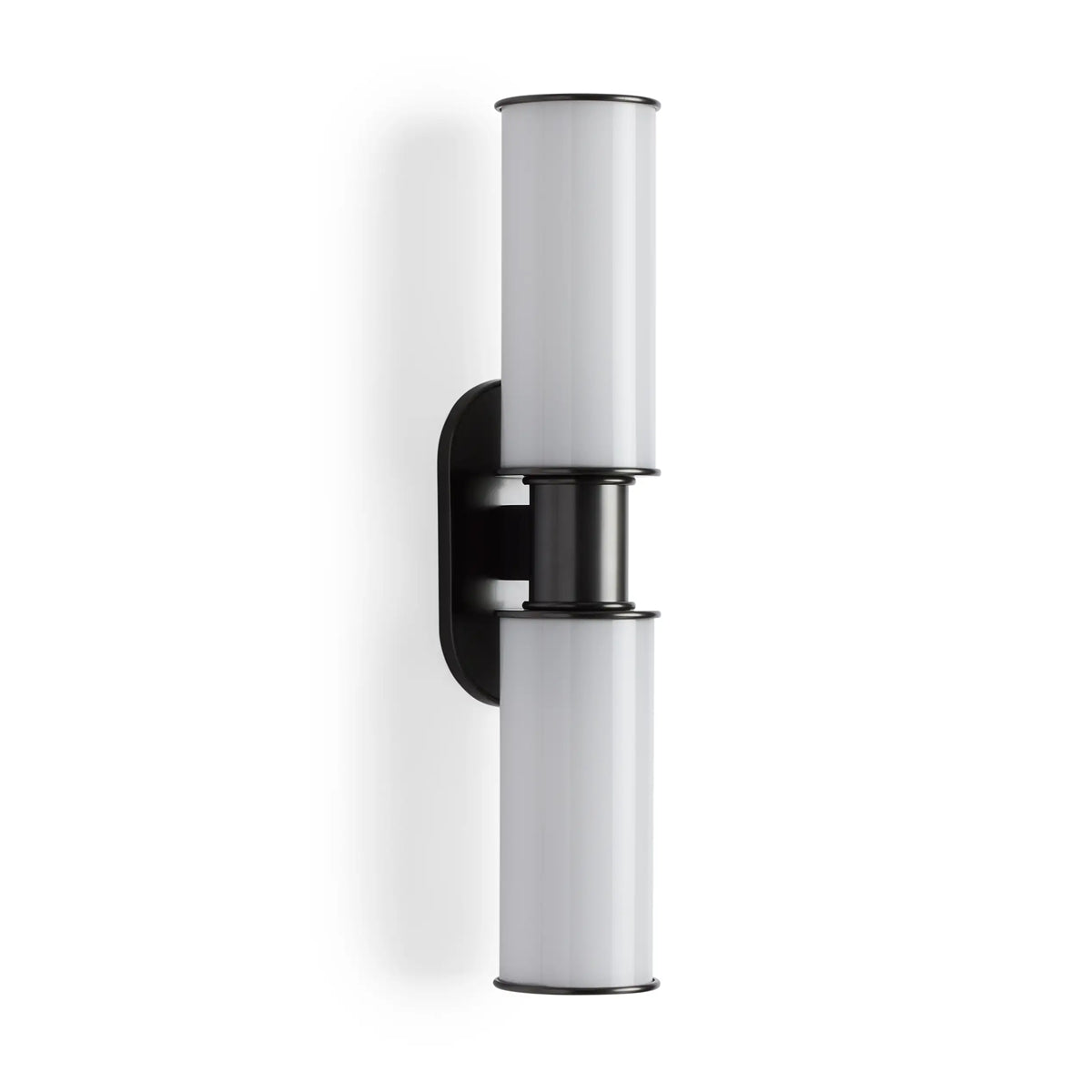 Harlin Modern Milk Glass 2-Light Wall Sconce-Vancei