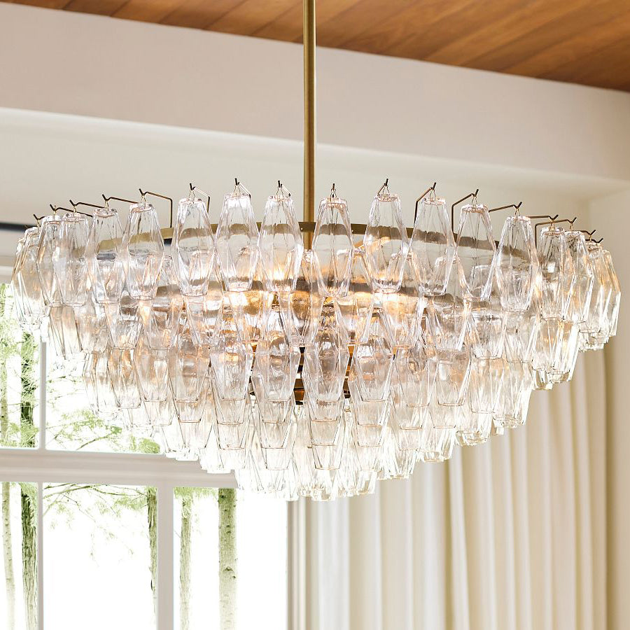 Florence Glass Round Chandelier