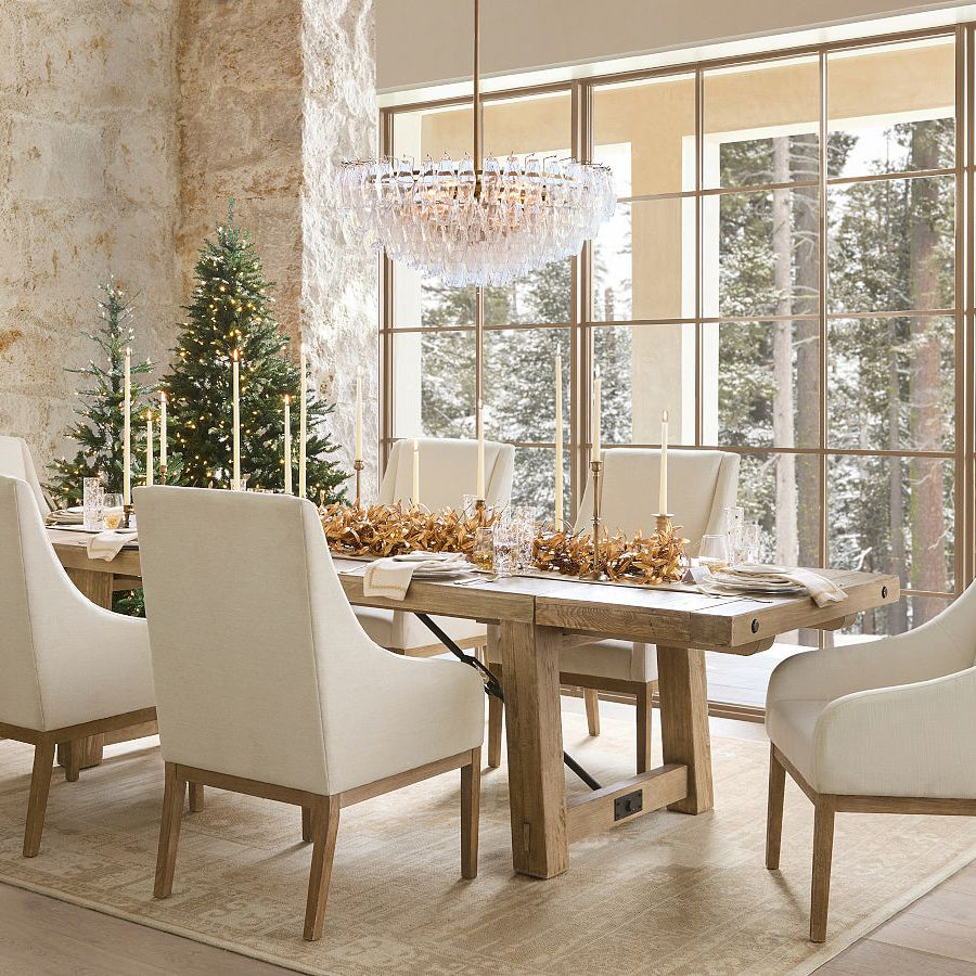Florence Glass Round Chandelier