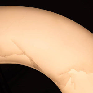 Glacera Round Alabaster Chandelier