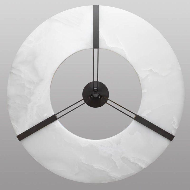 Glacera Round Alabaster Chandelier