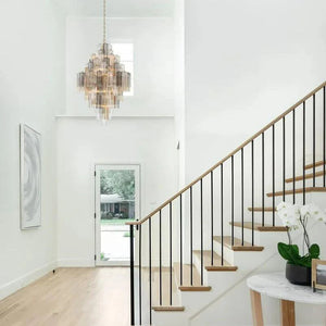 Addis Diamond Chandelier 49''H-Vancei