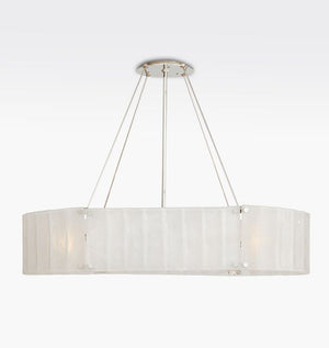 Willamette 48" Oval Round Crystal Chandelier