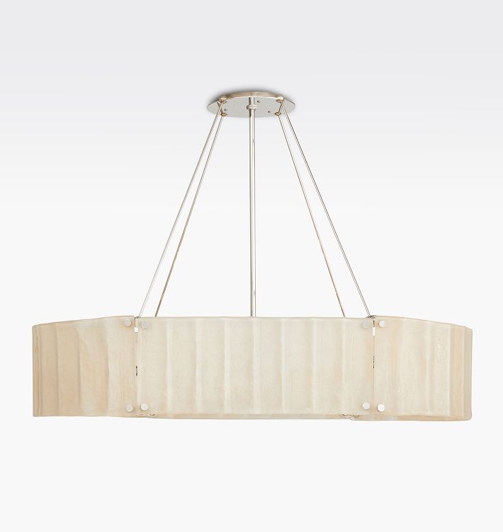Willamette 48" Oval Round Crystal Chandelier