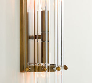 Mallory Crystal Double Sconce 27"