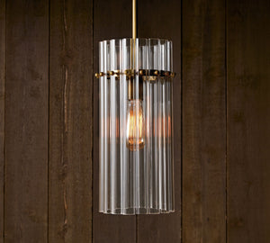 Lumiere Crystal Pendant 6.5"