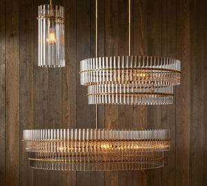 Lumiere Crystal Pendant 6.5"