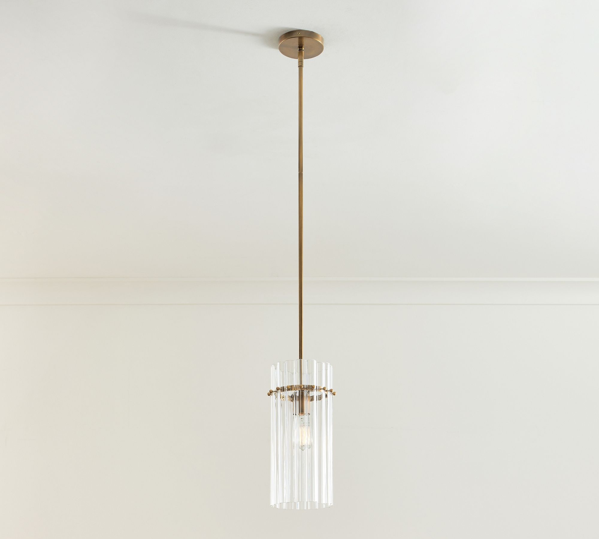 Lumiere Crystal Pendant 6.5"
