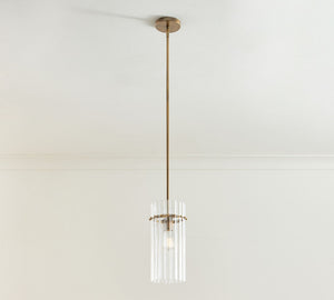 Lumiere Crystal Pendant 6.5"