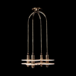Median Alabaster Mono 4 Pendants