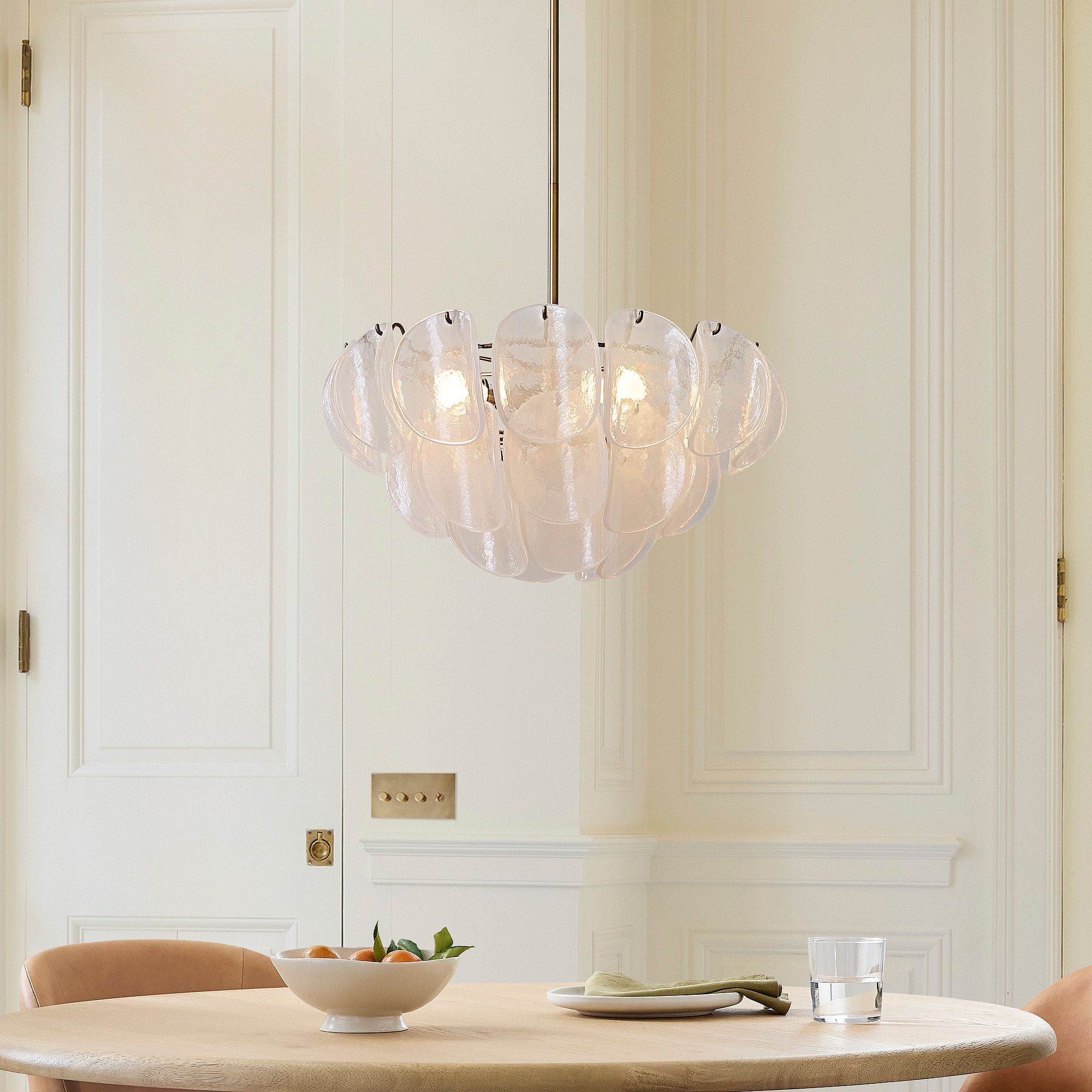 Ricc Glass Round Chandelier