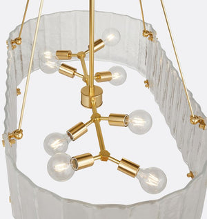Willamette 48" Oval Round Crystal Chandelier