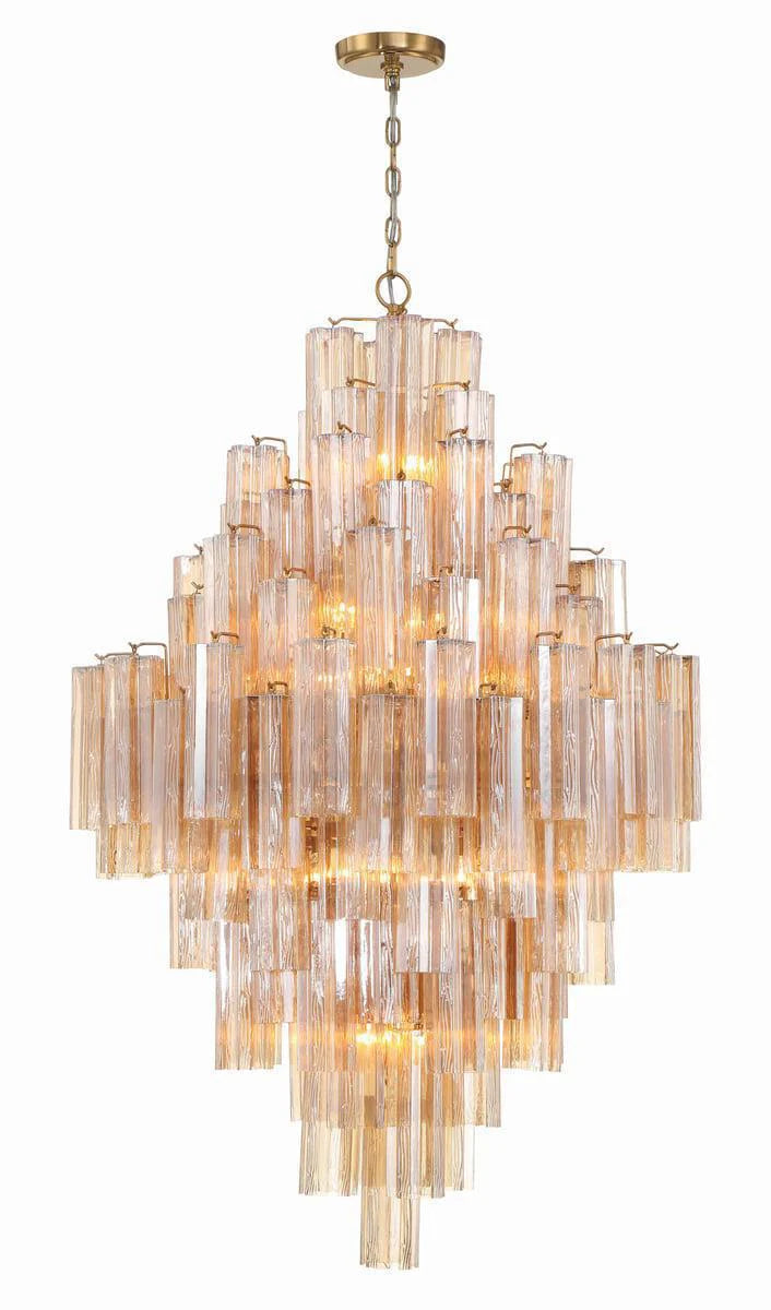 Addis Diamond Chandelier 49''H-Vancei